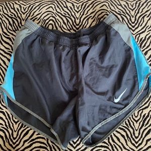 Nike Dri Fit M Shorts dark Gray, light Gray, light blue EUC
